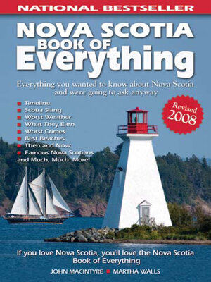 cover image of Nova Scotia Book of Everything